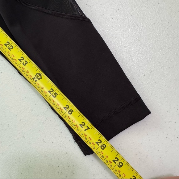 Lululemon Wunder Under High Rise Tight Mesh Black 6 - Picture 11 of 13